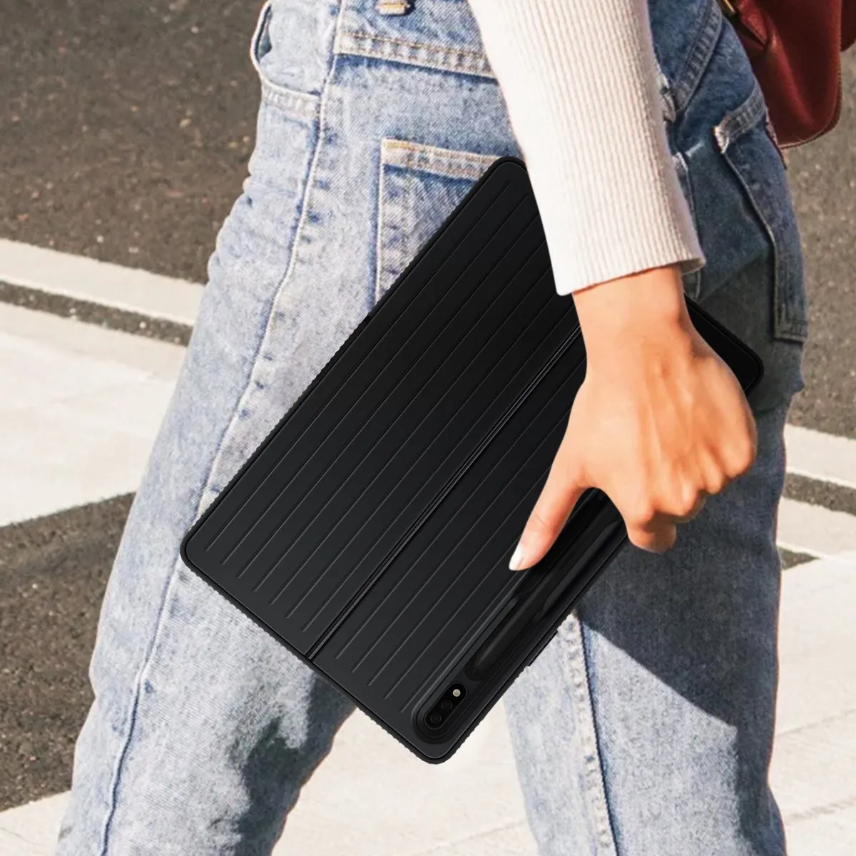 Samsung Galaxy Tab S8 Protective Standing Hoesje EF-RX700CBEGWW - Zwart