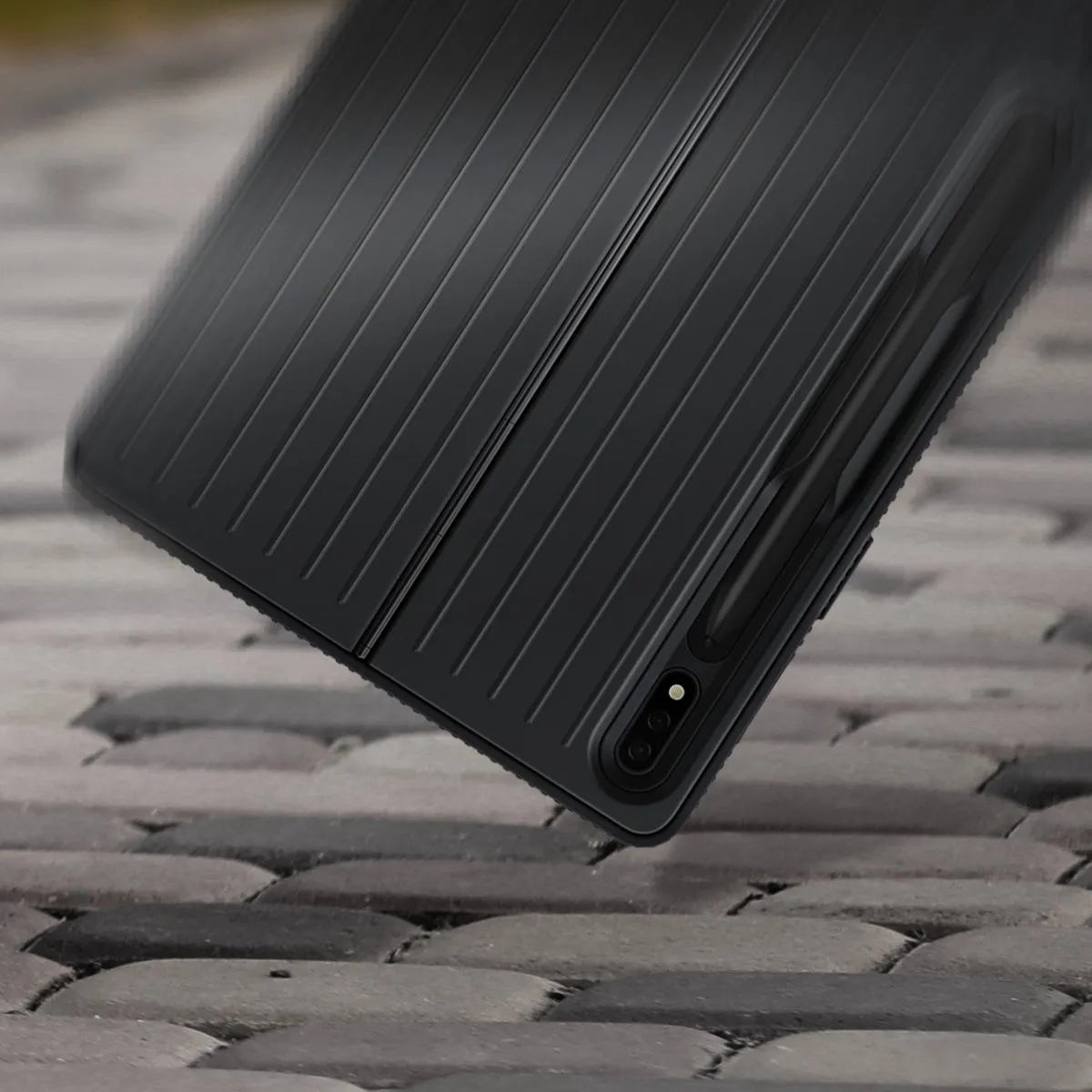 Samsung Galaxy Tab S8 Protective Standing Hoesje EF-RX700CBEGWW - Zwart - afbeelding 6 van 6