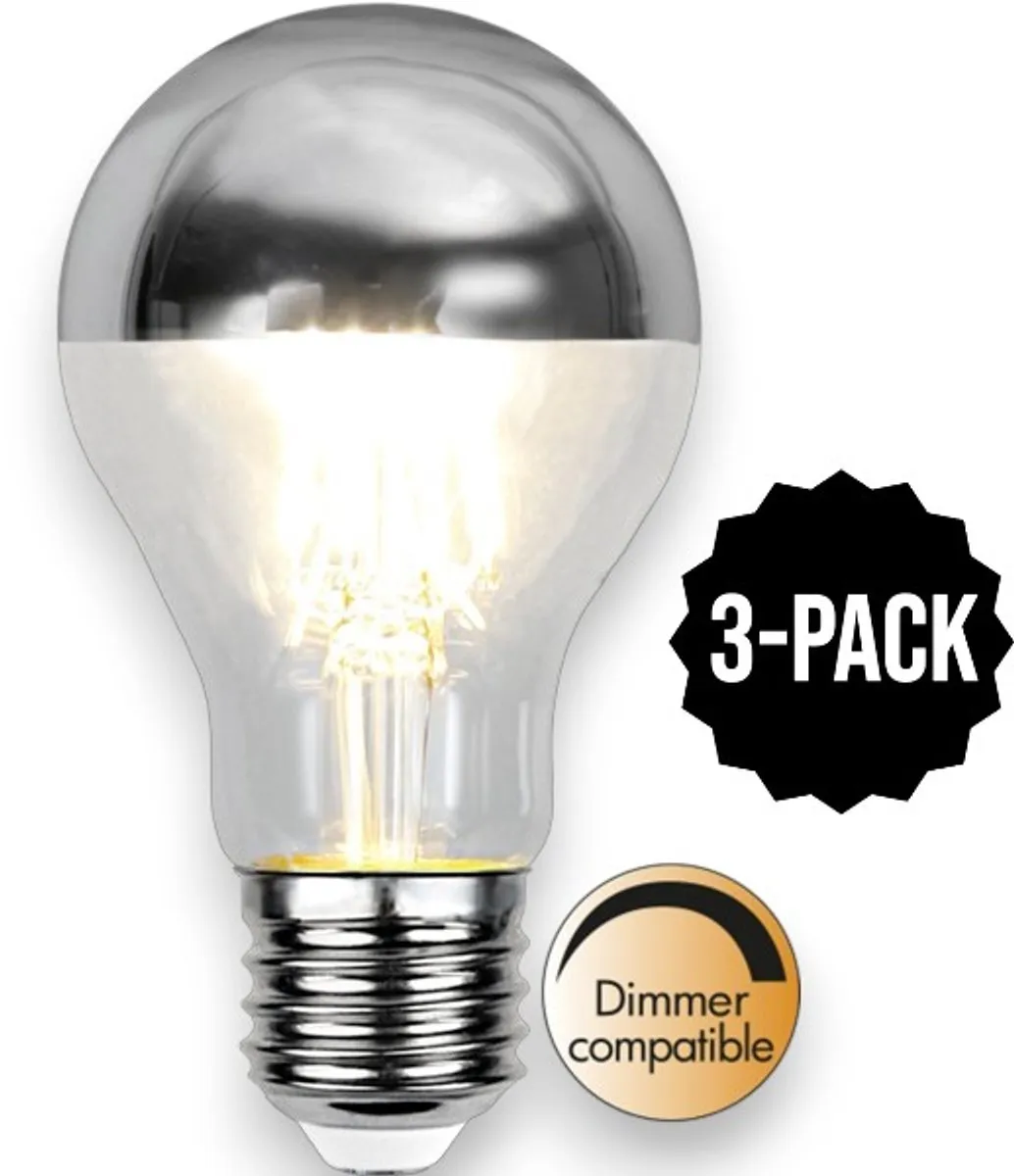 Star Trading Kopspiegellamp 3-Pack - 4.8W Extra Warm Wit 2700K - Helder Glas