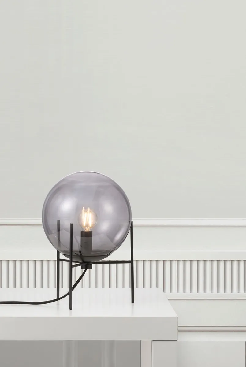 Nordlux Alton Tafellamp - 20cm - Zwart