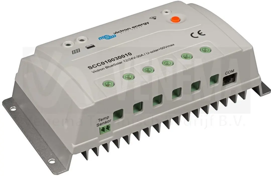 Victron BlueSolar PWM-Pro 12/24V-10A laadregelaar - afbeelding 3 van 4