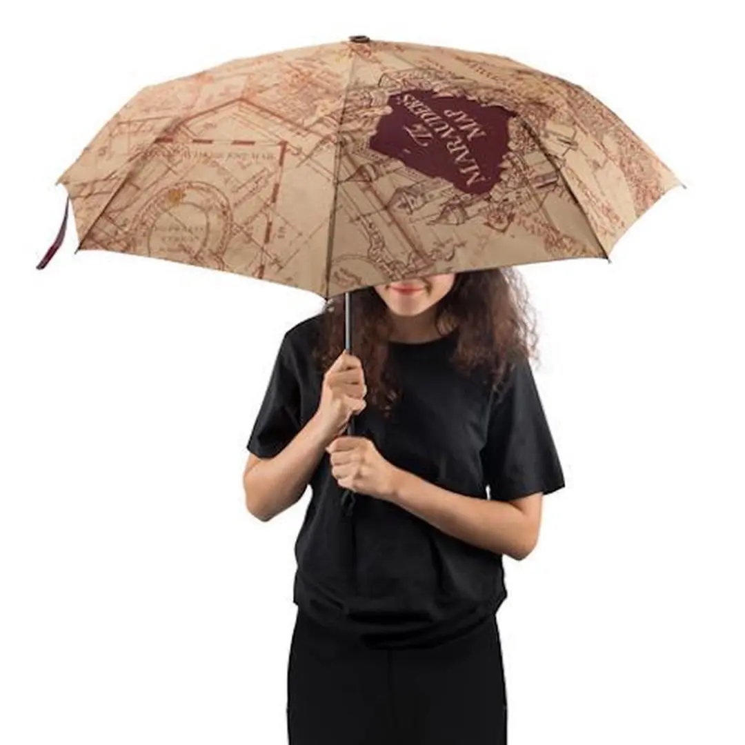 Harry Potter Marauder’s Map Paraplu - Ø121cm - afbeelding 2 van 3