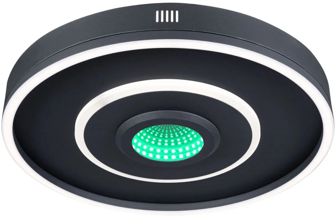 Paulmann Spaceglow Four Wandlamp 1200lm RGBW - Zwart mat