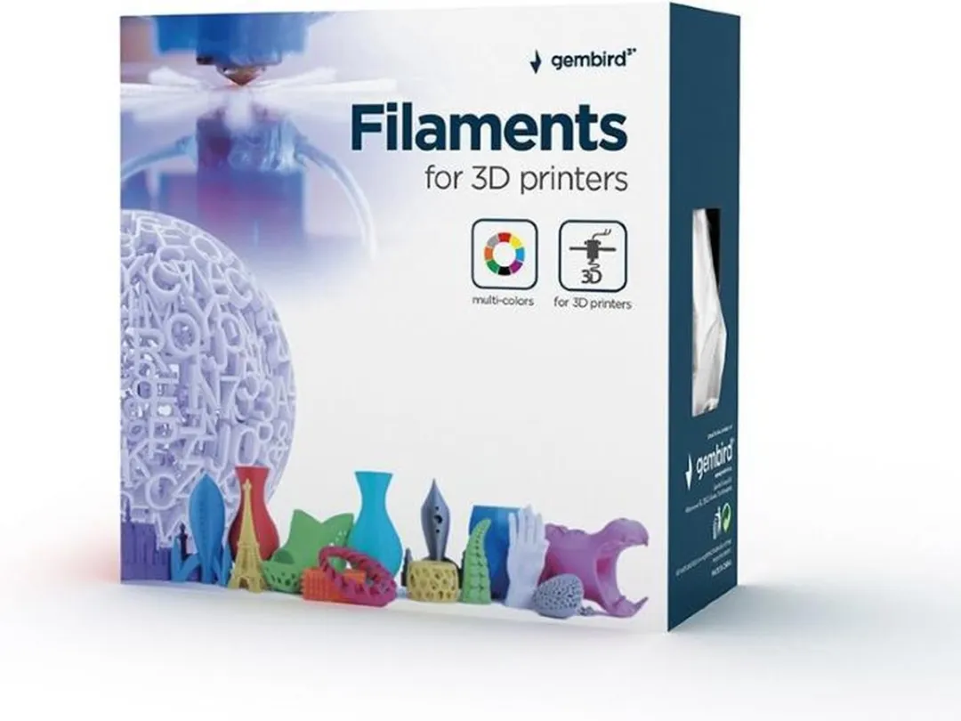 Gembird PLA Filament 1.75mm Blauw - 200g