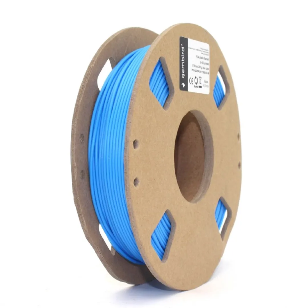 Gembird PLA Filament 1.75mm Blauw - 200g