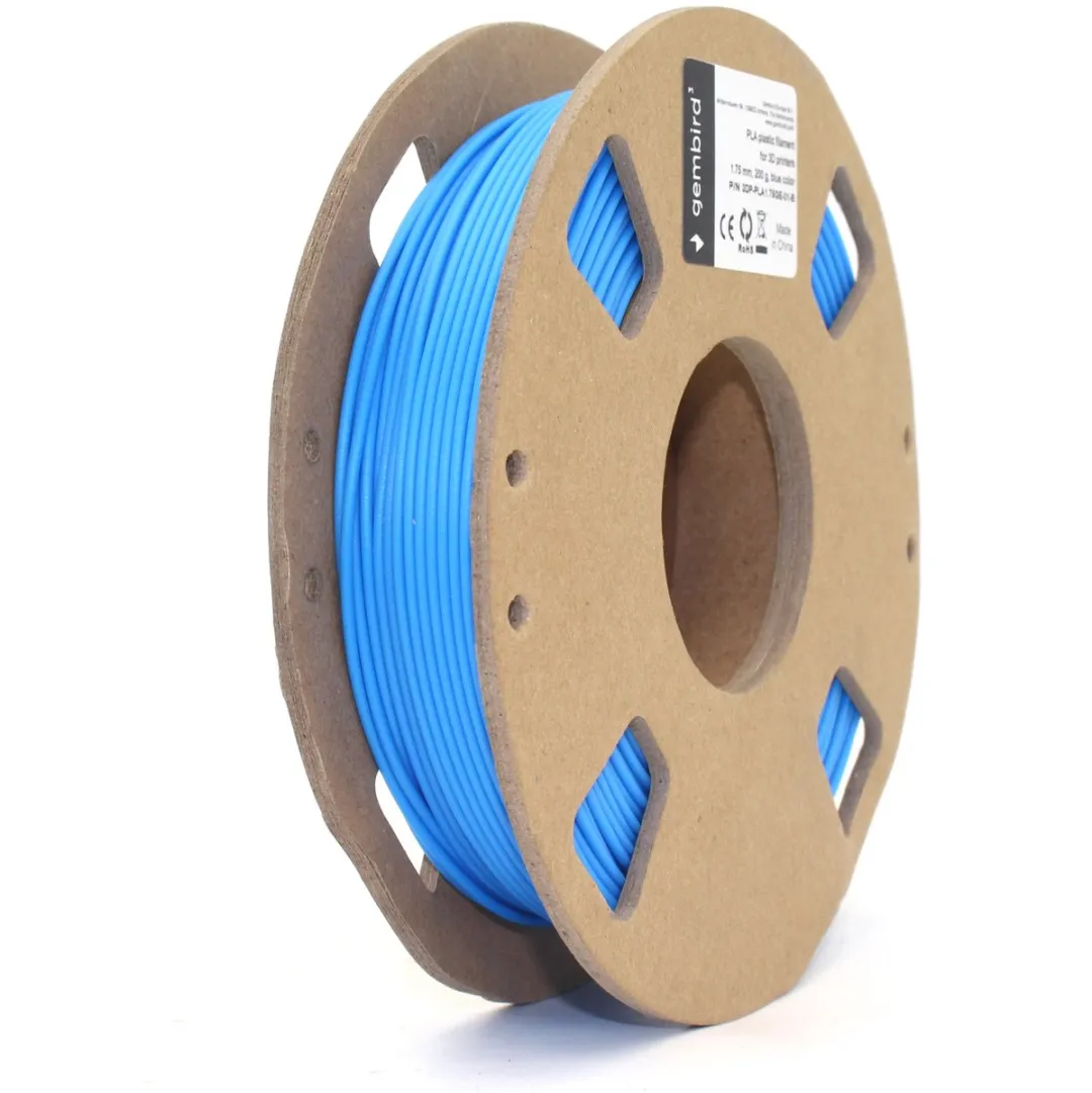 Gembird PLA Filament 1.75mm Blauw - 200g