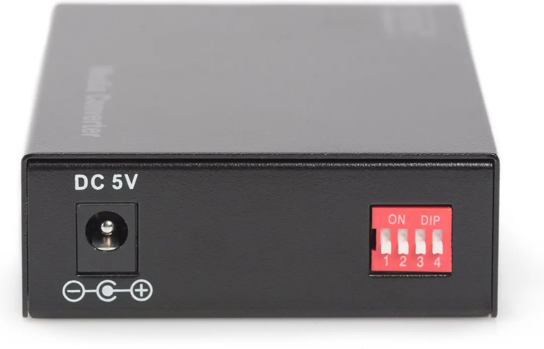 Digitus DN-82120-1 Netwerk Media Converter - Zwart