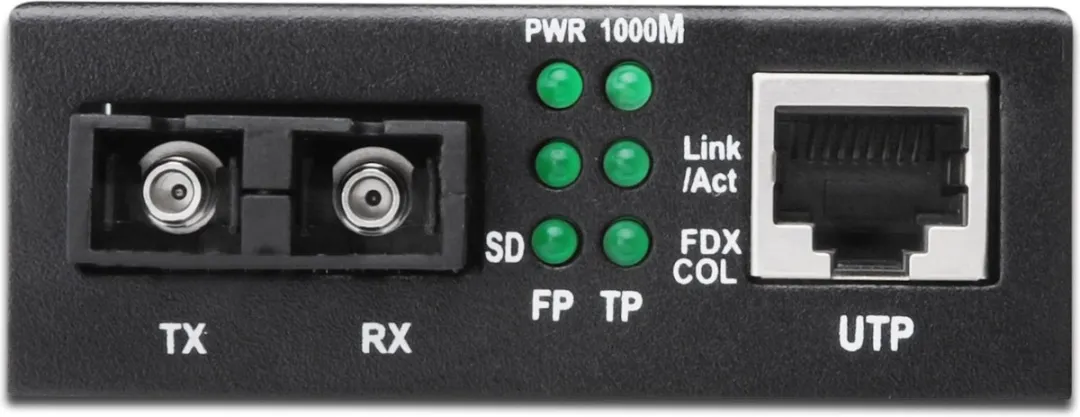 Digitus DN-82120-1 Netwerk Media Converter - Zwart - afbeelding 6 van 6