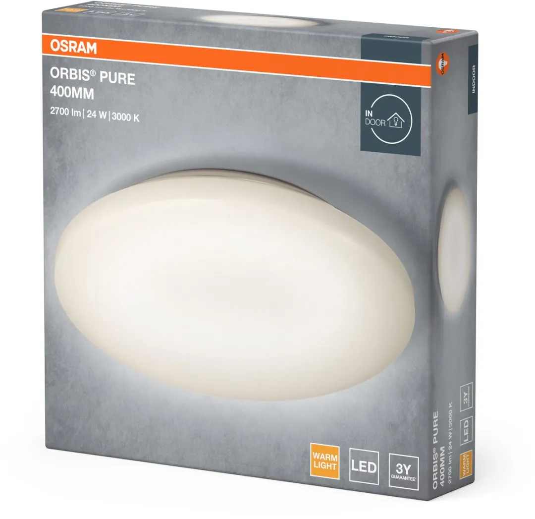 Osram Orbis Pure LED Plafondlamp 400mm 24W - Wit