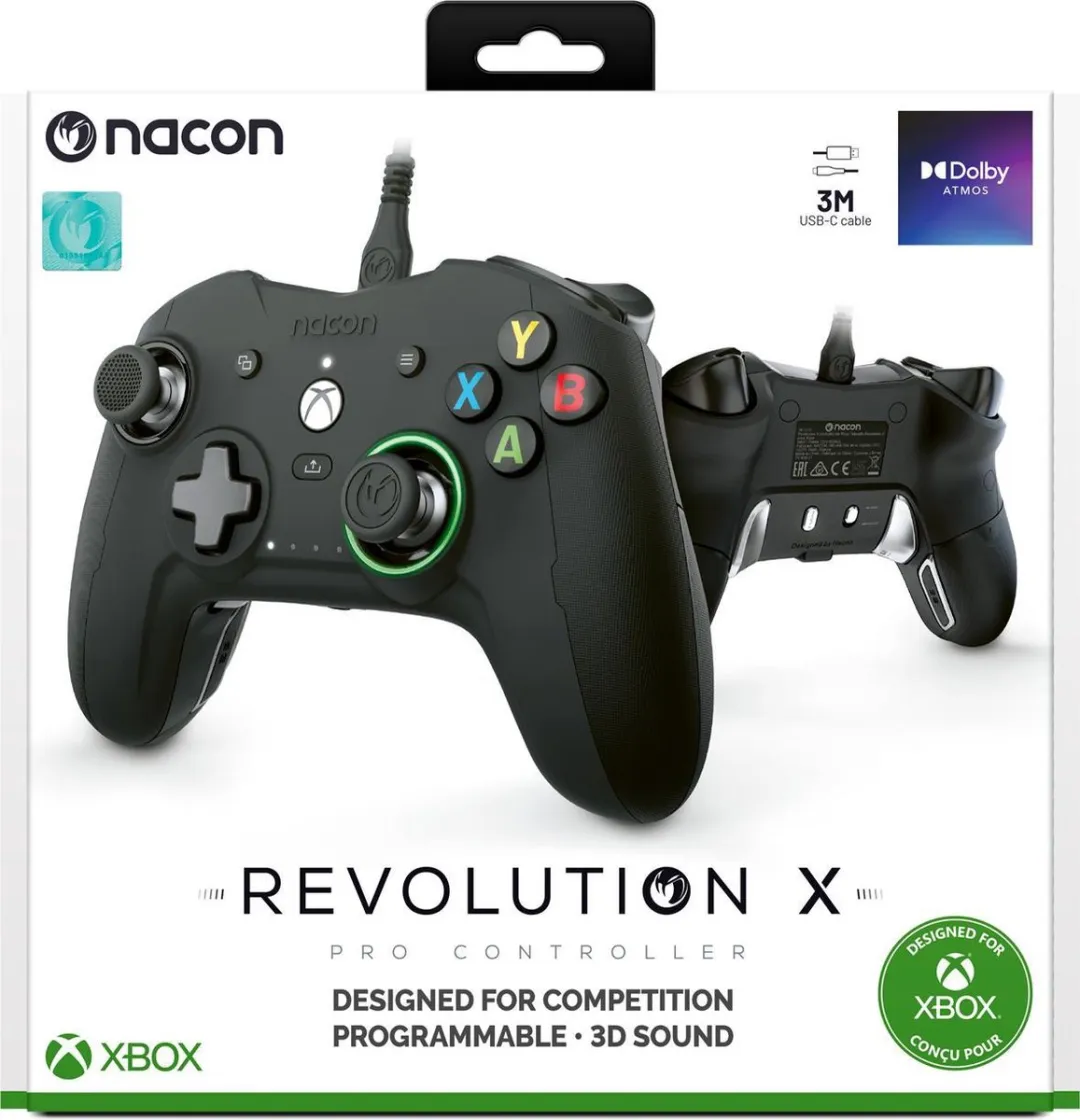 Nacon Revolution X Controller Xbox Series X|S - Zwart - afbeelding 6 van 6