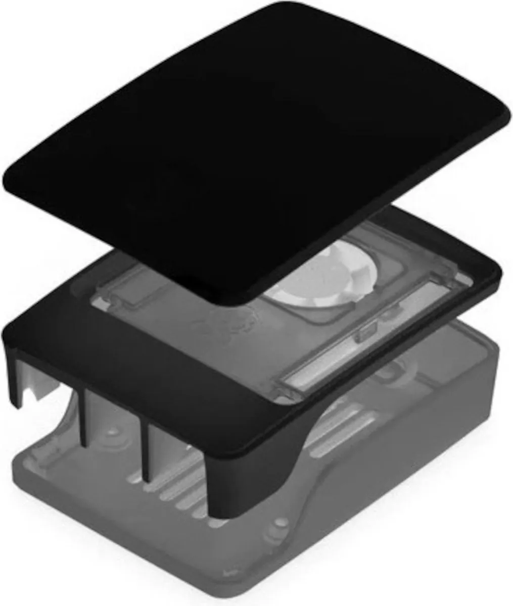 Raspberry Pi 5 Behuizing SC1160 - Zwart
