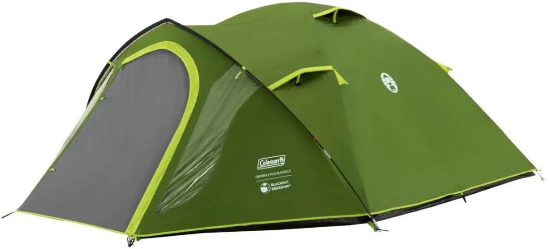 Coleman Darwin 3 Plus 2209416 Koepeltent - Groen - afbeelding 2 van 6