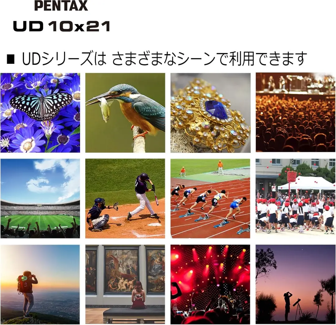 Pentax UD 10x21 Verrekijker - Compact - Zwart - afbeelding 6 van 6