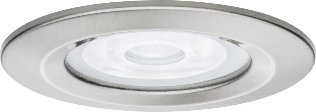 Paulmann Recessed Lighting Spot GU10 460lm - 3 Stuks - Geborsteld staal - afbeelding 3 van 4
