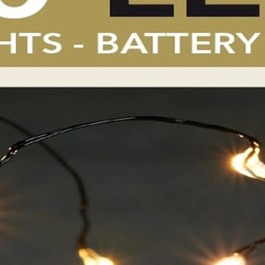 Anna's Collection Draadverlichting 100cm - 10 LED - Warm wit