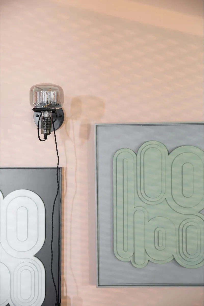 Zuiver Hazy Wandlamp - Zwart