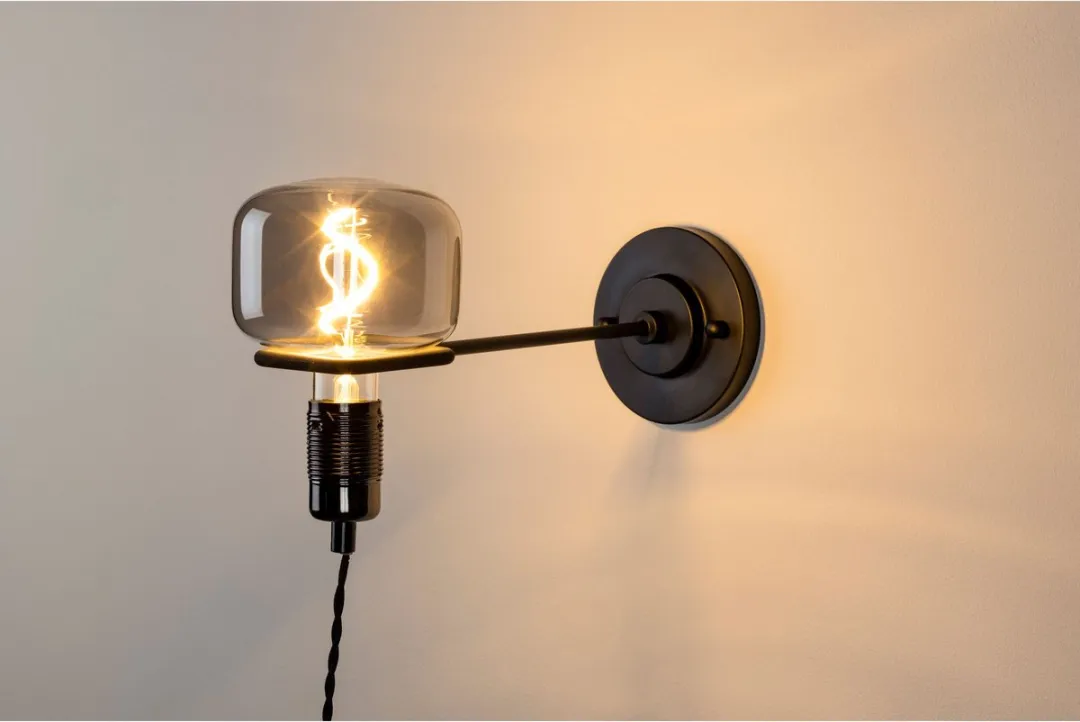 Zuiver Hazy Wandlamp - Zwart