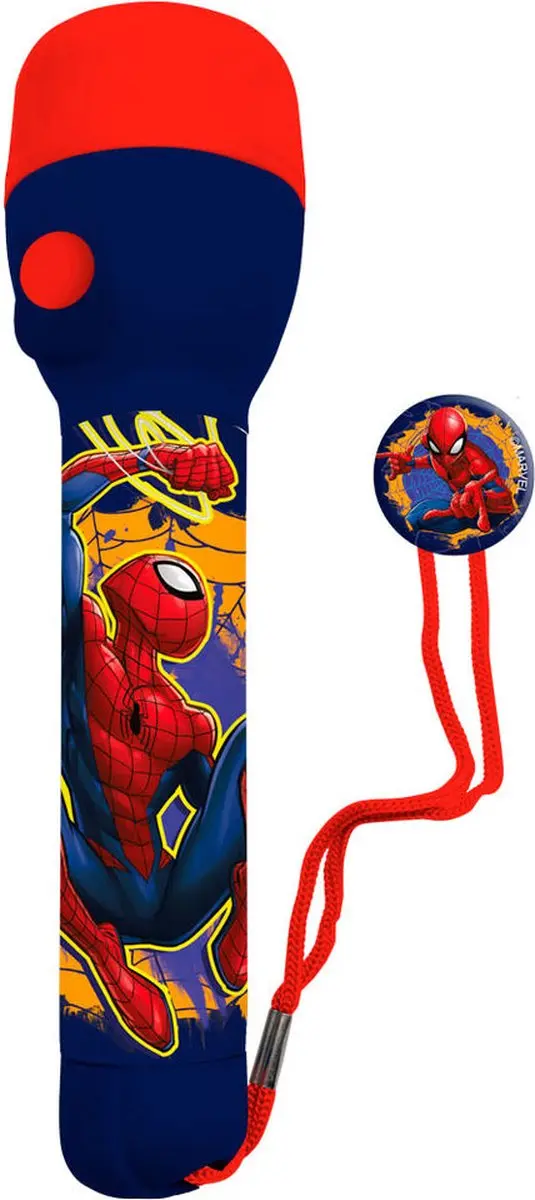 Marvel Spiderman kinder zaklamp/leeslamp
