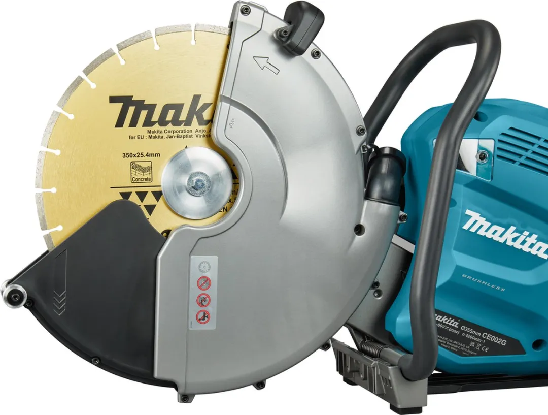 Makita CE002GL204X Accu Doorslijper 355mm - 2x 40V Max 8.0Ah