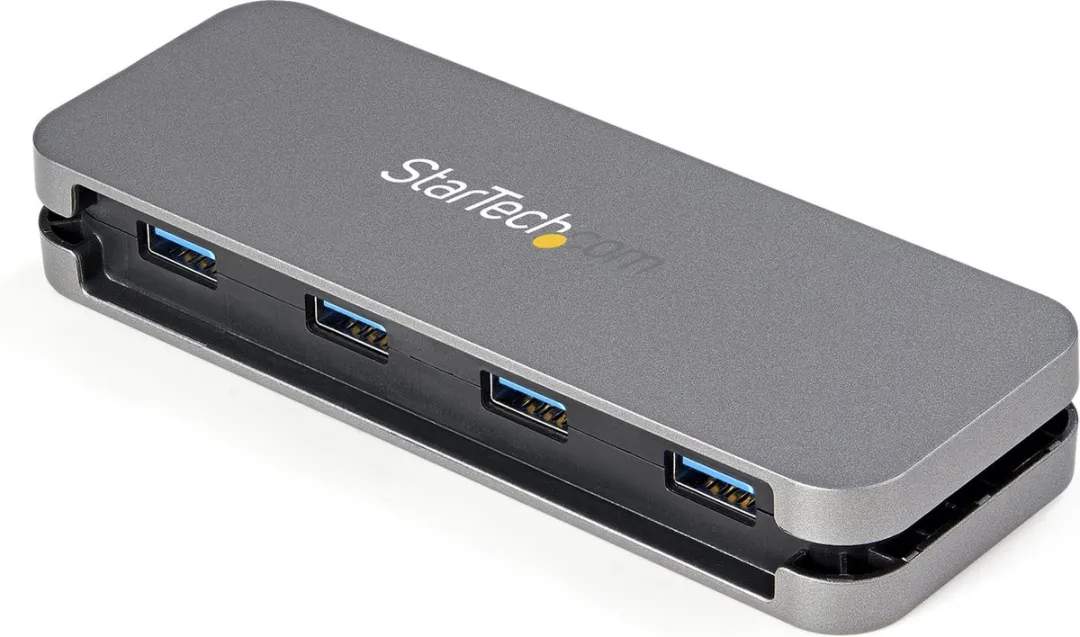 USB Hub Startech HB30AM4AB Black/Grey