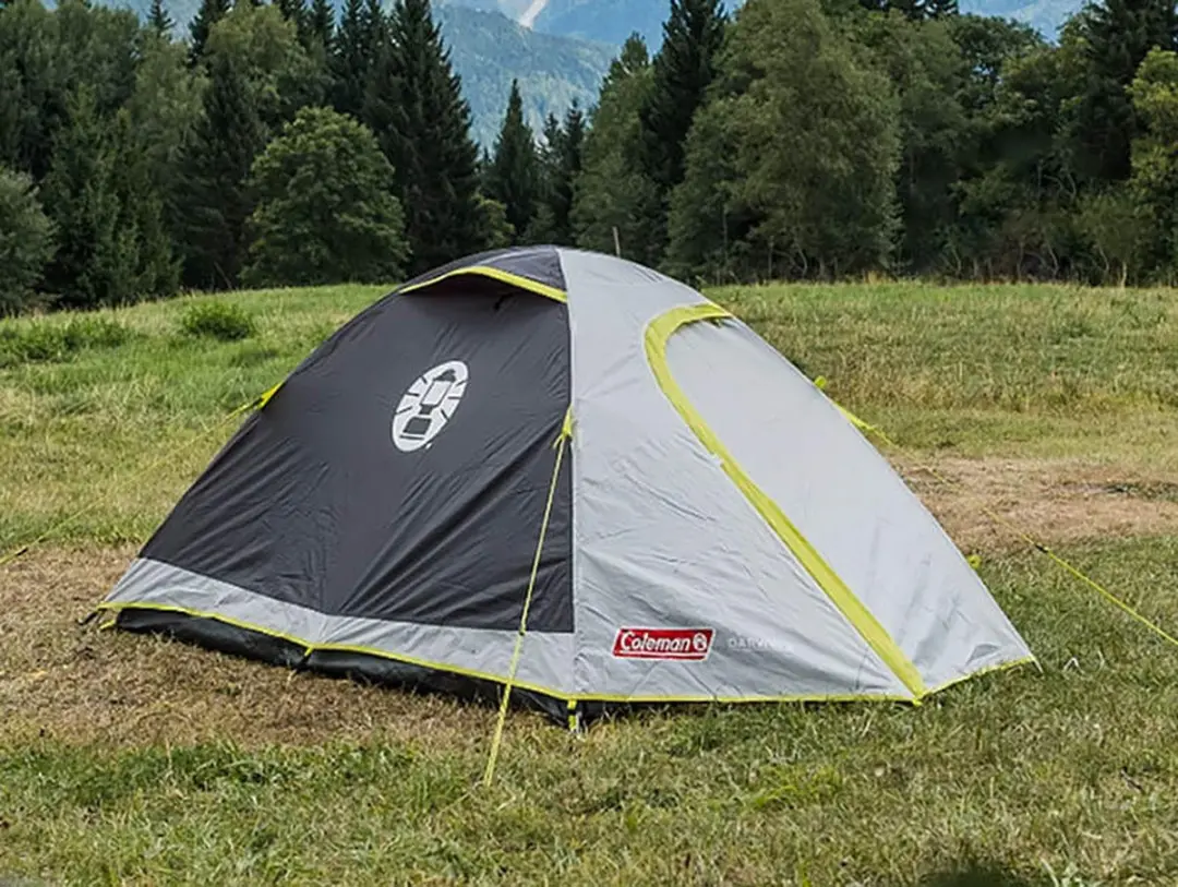 Coleman Darwin 3 Koepeltent - 3 Persoons - Grijs - afbeelding 3 van 6