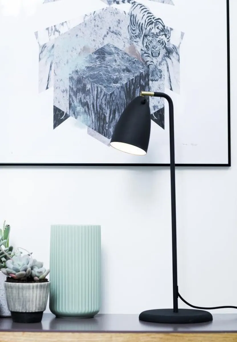 Nordlux Nexus 10 Bureaulamp GU10 - 20W - Ø25cm - Zwart