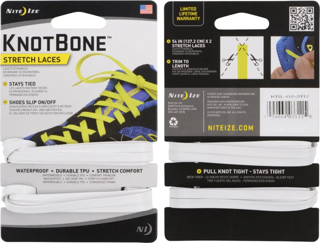 Nite Ize Knotbone Laces White Veters Wit