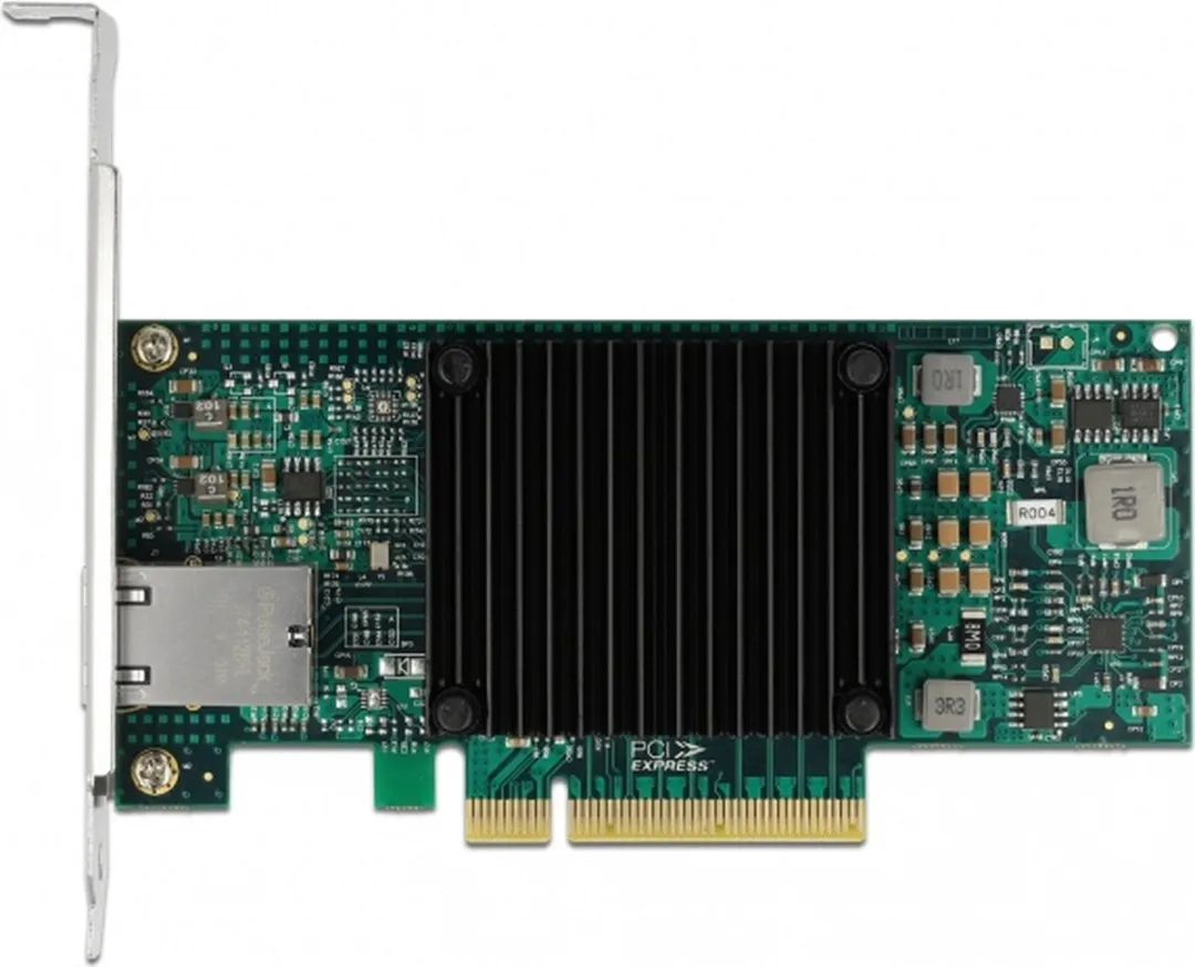 Delock PCIe x8 10Gbps LAN Kaart 88511 - Zwart