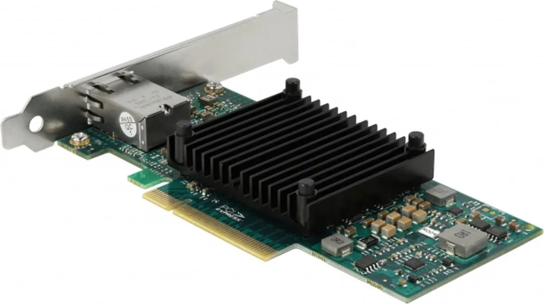 Delock PCIe x8 10Gbps LAN Kaart 88511 - Zwart