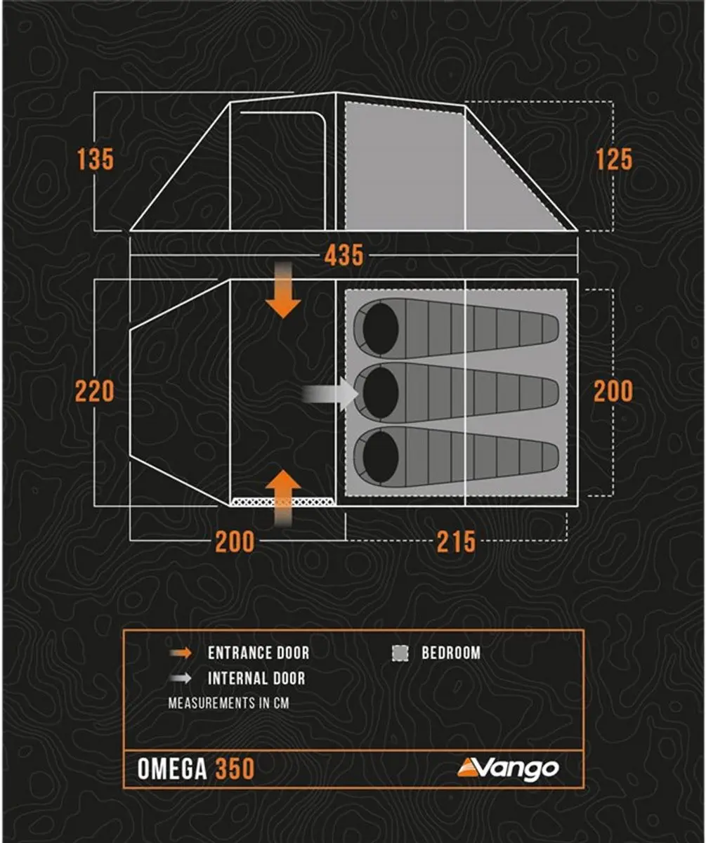 Vango Scafell 300 Koepeltent - 3 Persoons - Pamir Green - afbeelding 4 van 6