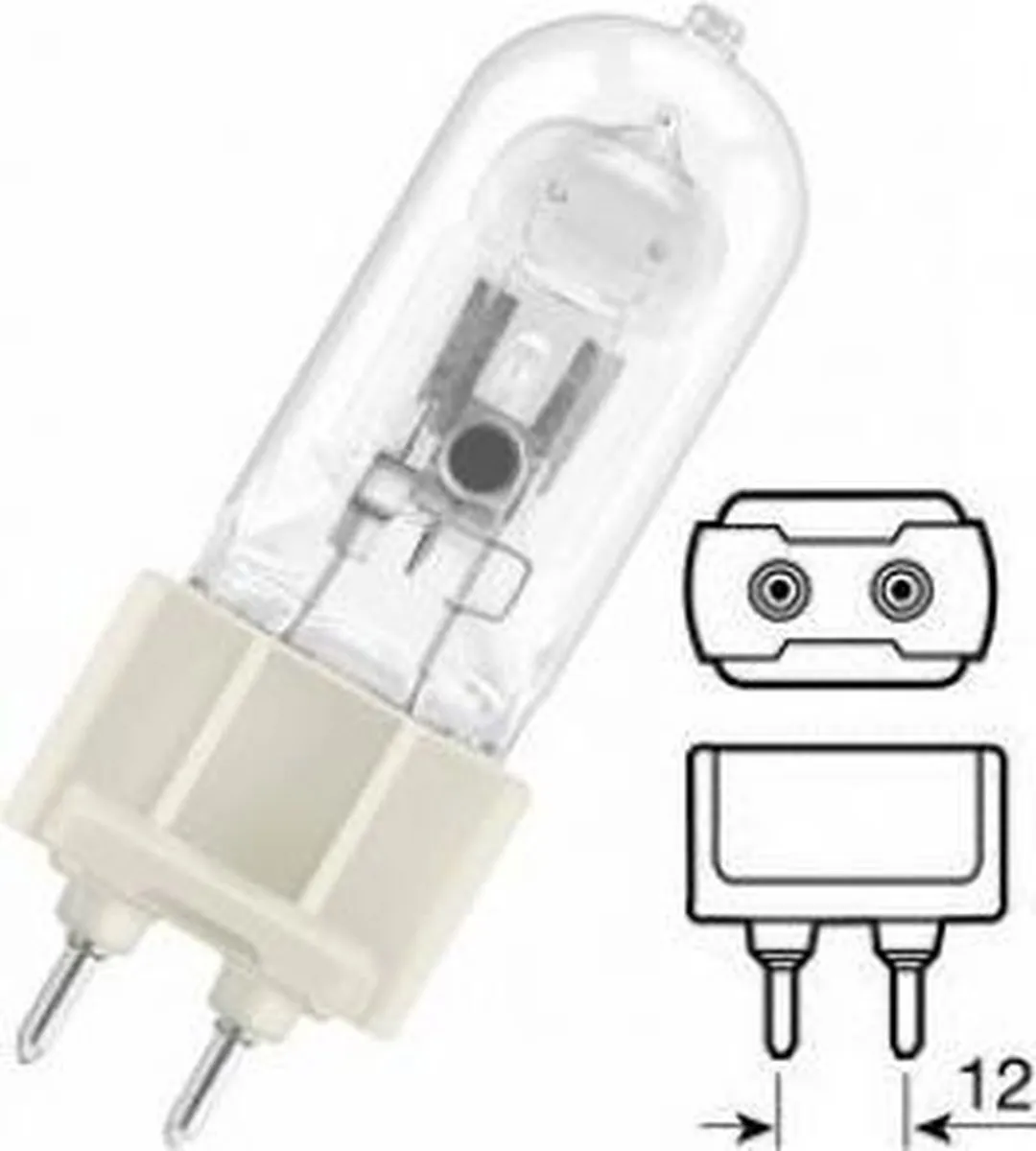 Osram Powerstar HQI-T 70W/WDL G12