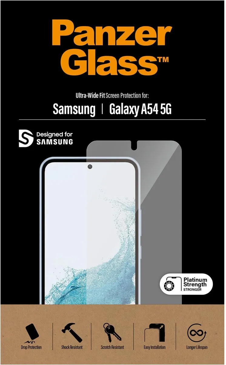 PanzerGlass PZ-7328 Screenprotector Samsung Galaxy A54 - Case Friendly