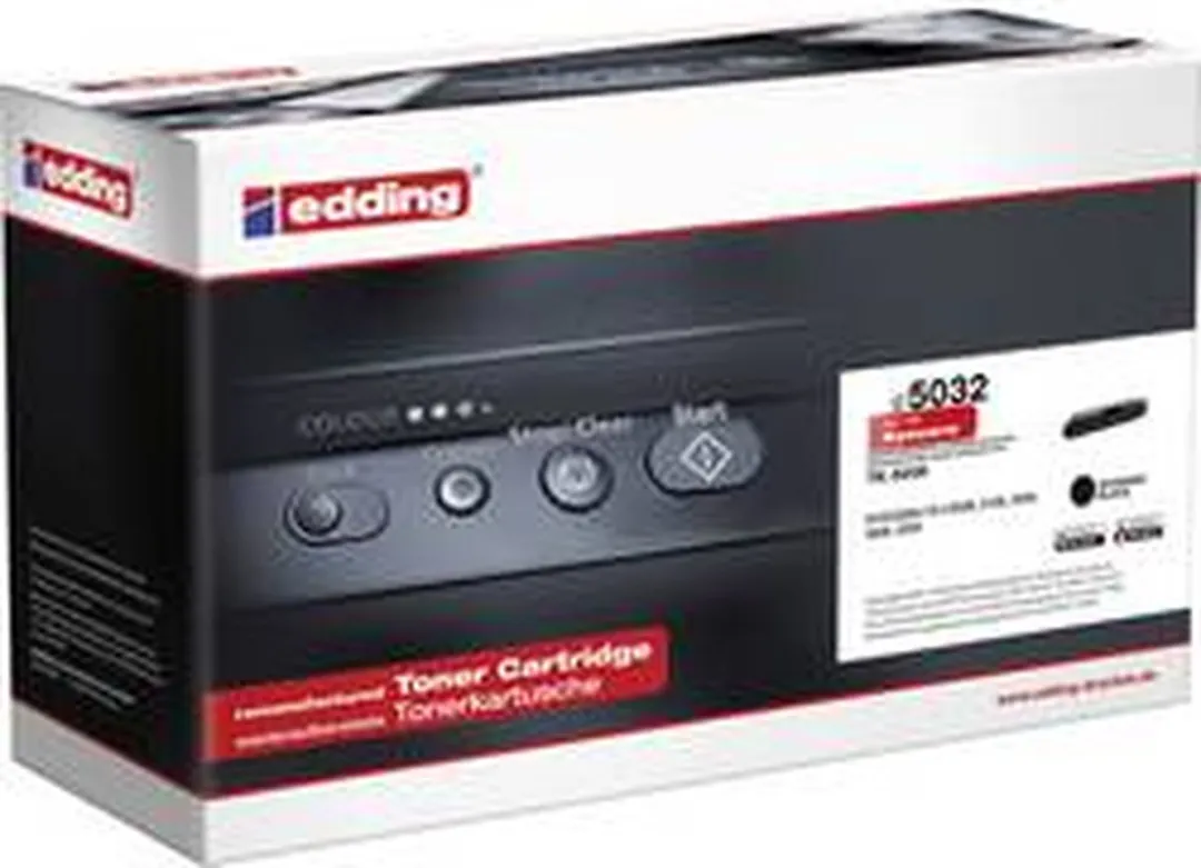 edding 5032 Toner Zwart - 7000 Pagina's - Compatibel Kyocera TK-590K - afbeelding 6 van 6