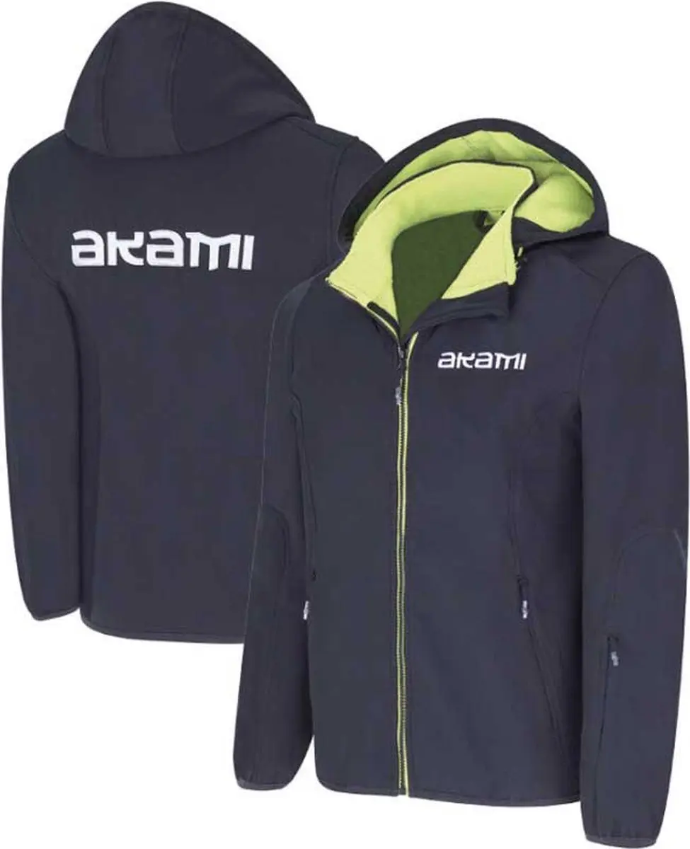 Akami Siberia Jas Zwart L Man