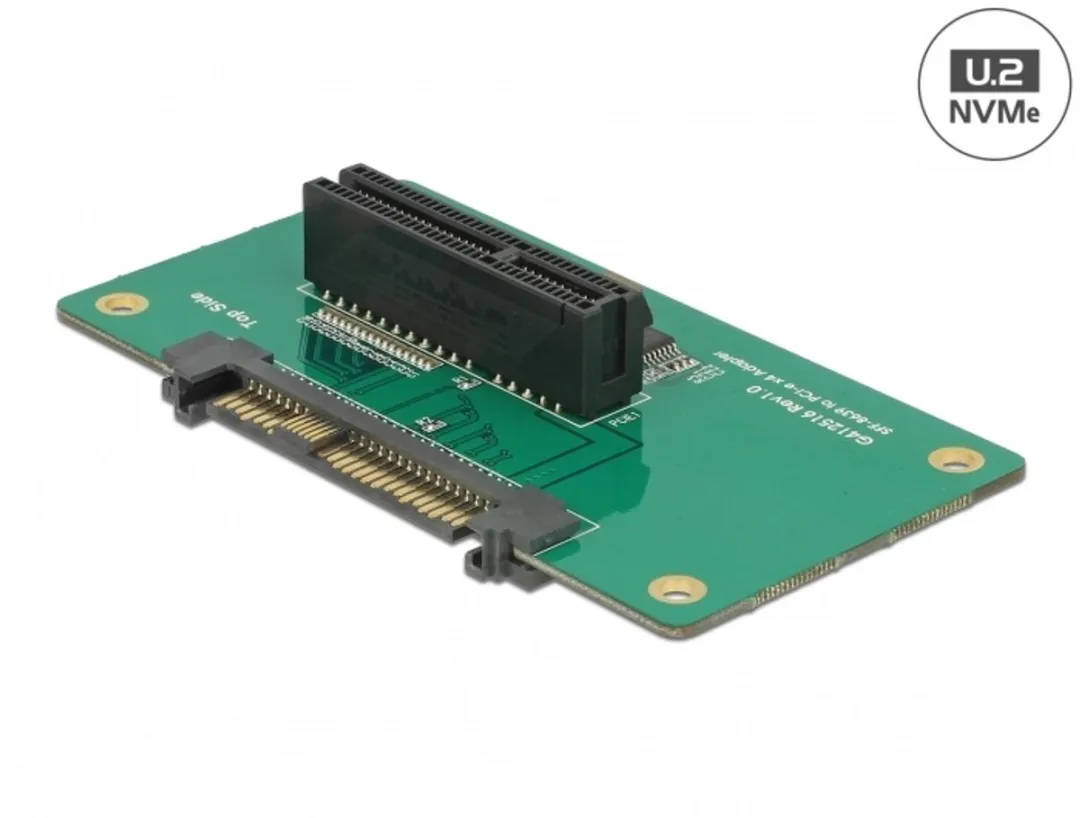 Delock U.2 SFF-8639 naar PCIe x4 Adapter