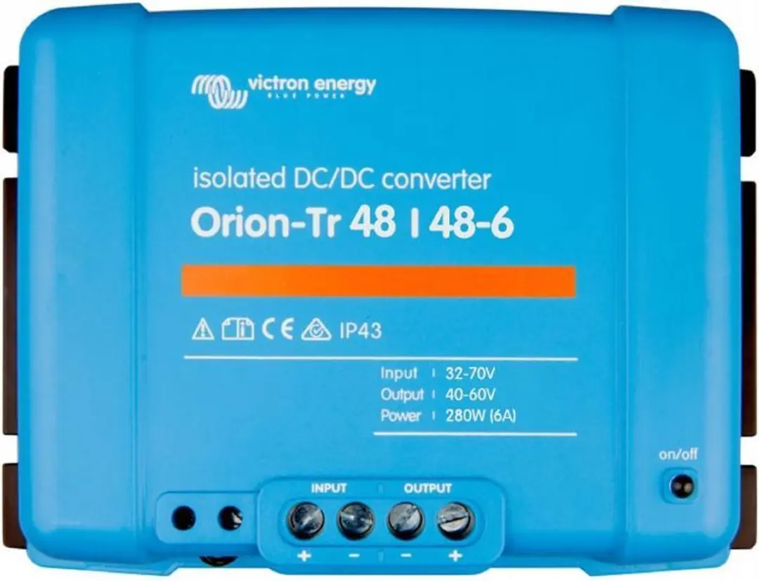 Victron Orion-Tr 48/48-6A Omvormer - 280W Geïsoleerd - afbeelding 2 van 6