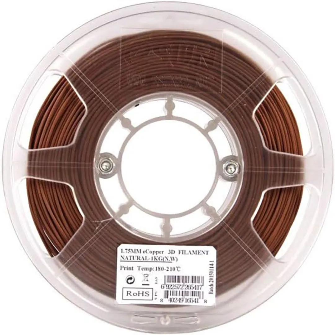 ESUN eCopper Naturel 1.75mm 3D Printer Filament - 1 kg