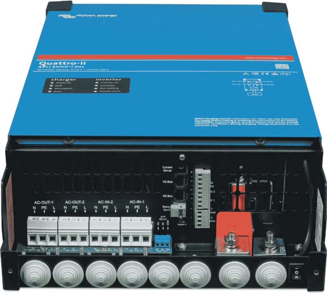 Victron Quattro II 48/5000/70-50/50 - 230V - afbeelding 5 van 6