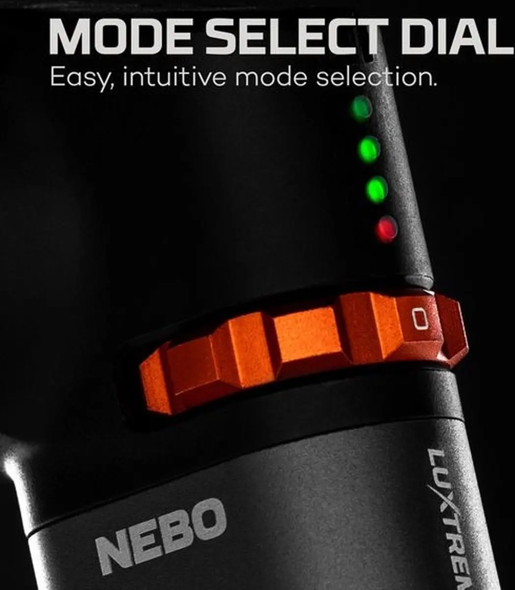 NEBO Luxtreme SL75 Spotlight Oplaadbaar - Zwart - Zaklamp - afbeelding 2 van 6