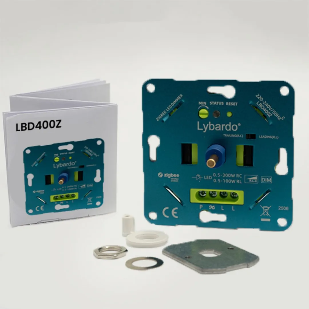 Lybardo Zigbee Dimmer Inbouw 0-350W Blauw
