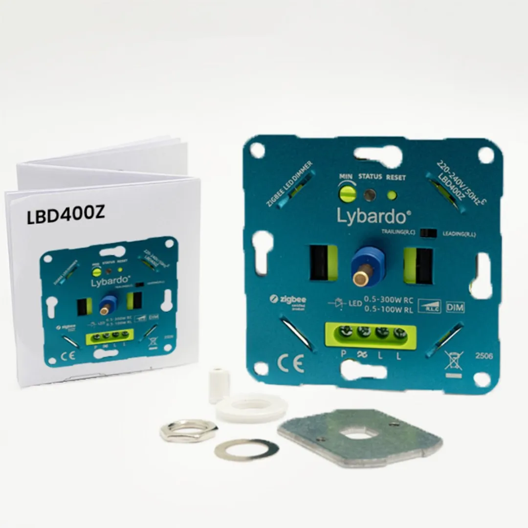 Lybardo Zigbee Dimmer Inbouw 0-350W Blauw