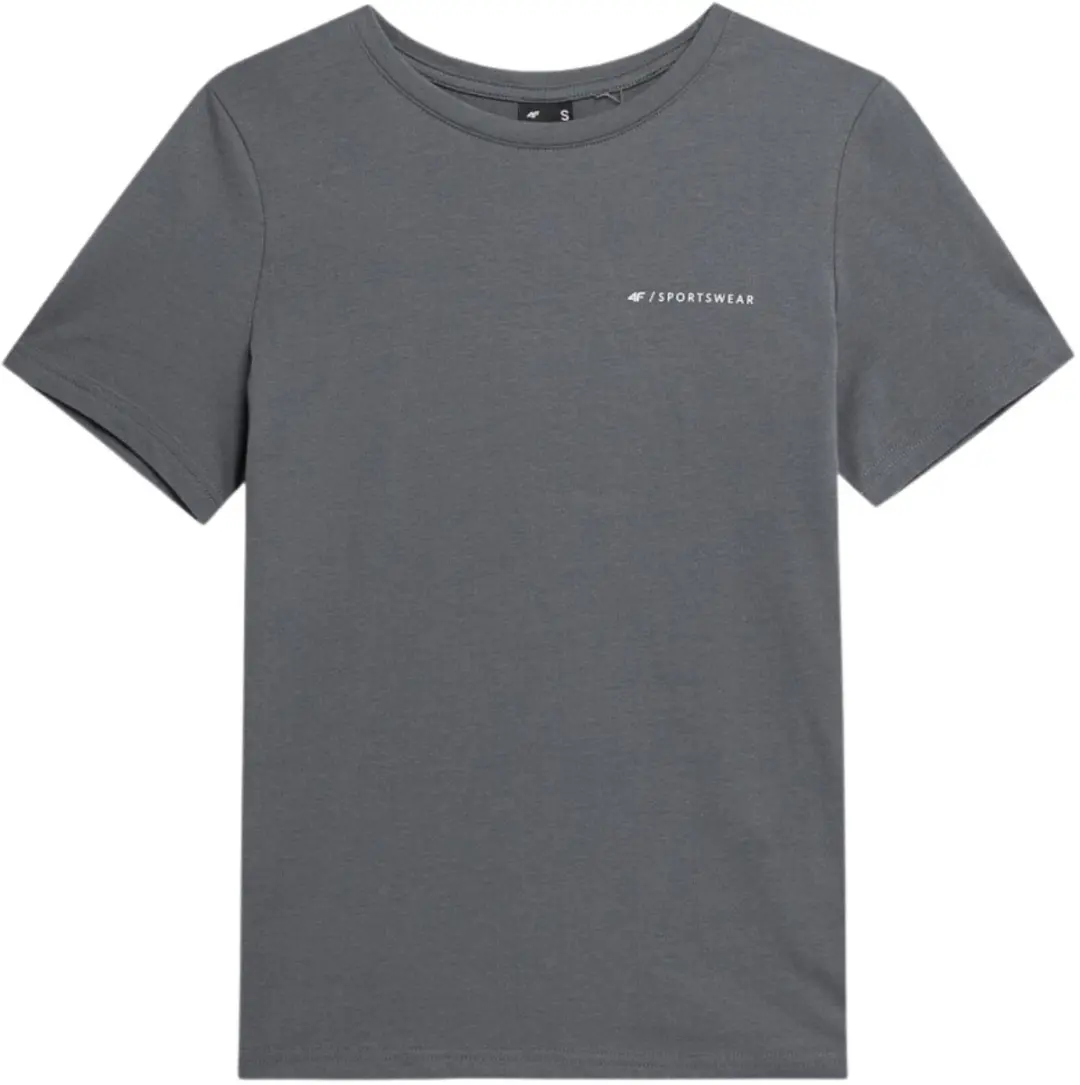4F Dames T-Shirt Korte Mouwen - Antraciet - XL - afbeelding 5 van 6