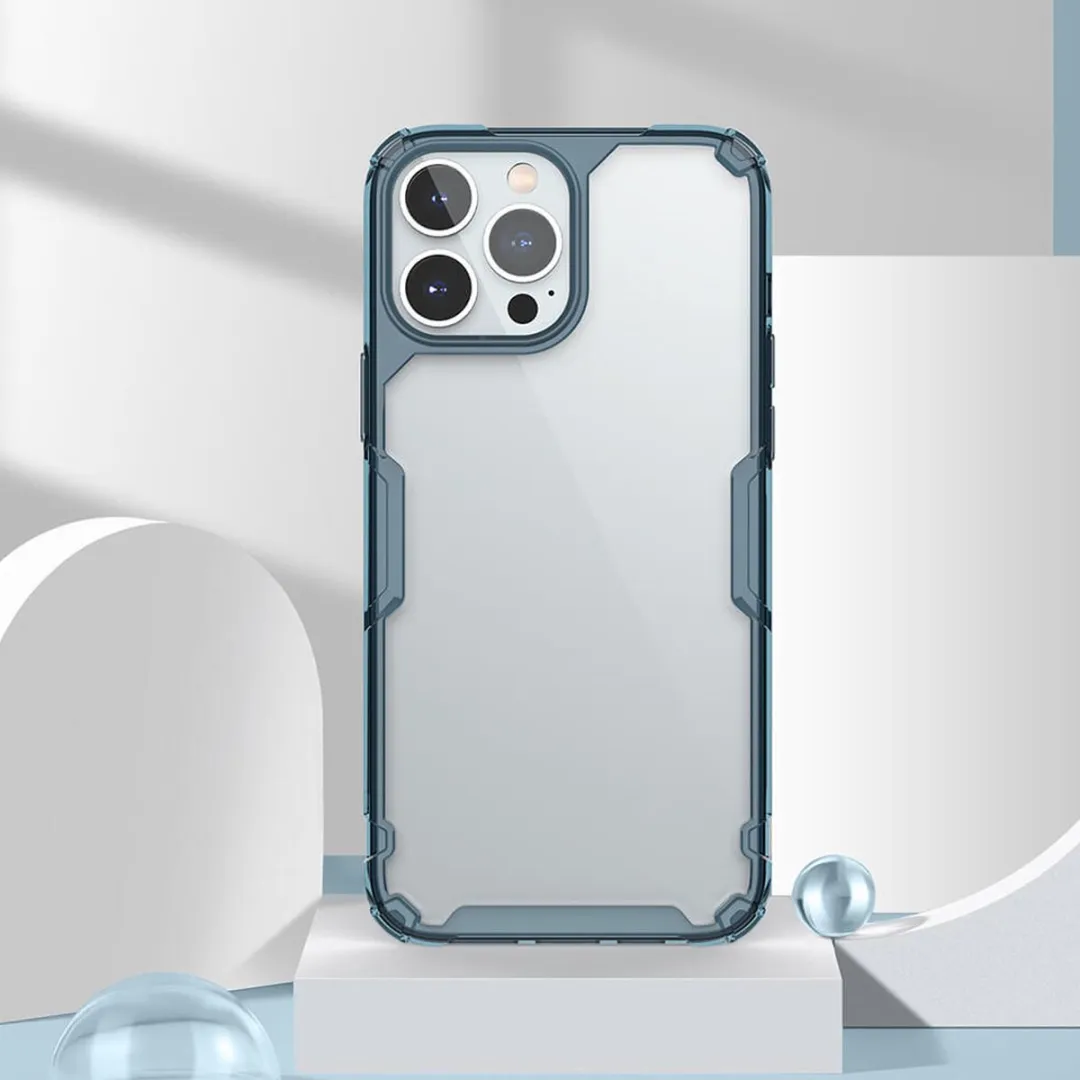 Nillkin iPhone 13 Pro Telefoonhoesje - Blauw