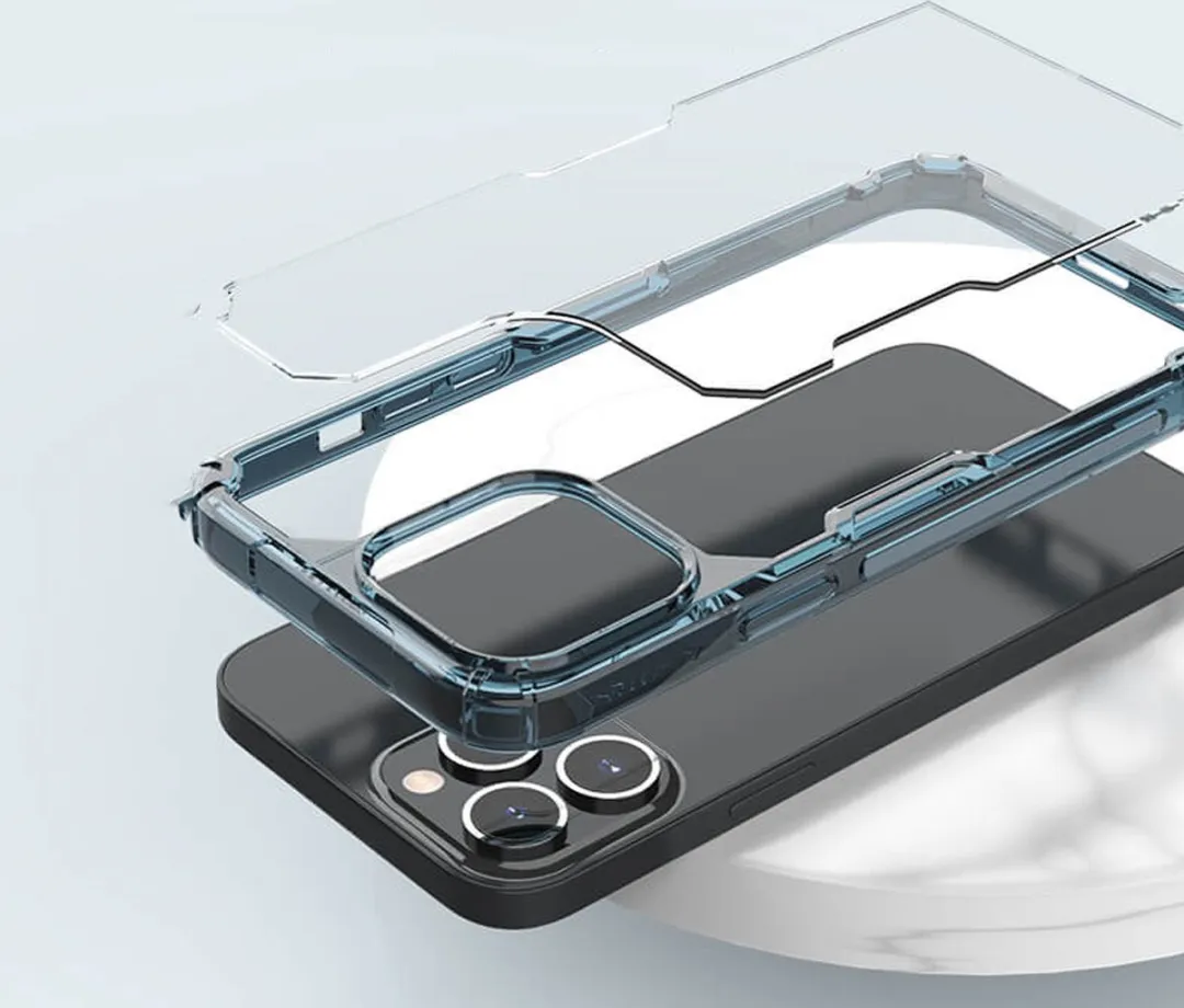 Nillkin iPhone 13 Pro Telefoonhoesje - Blauw