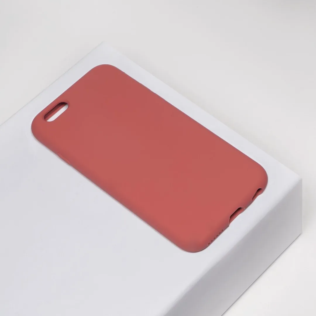 BMAX Siliconen Hoesje iPhone 6/6s - Roze - BMAX342535668 - afbeelding 6 van 6