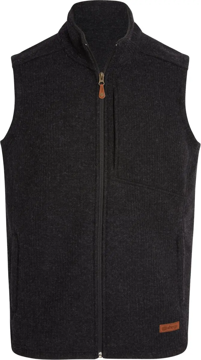 Sherpa Namgyal Vest Heren, black Maat L