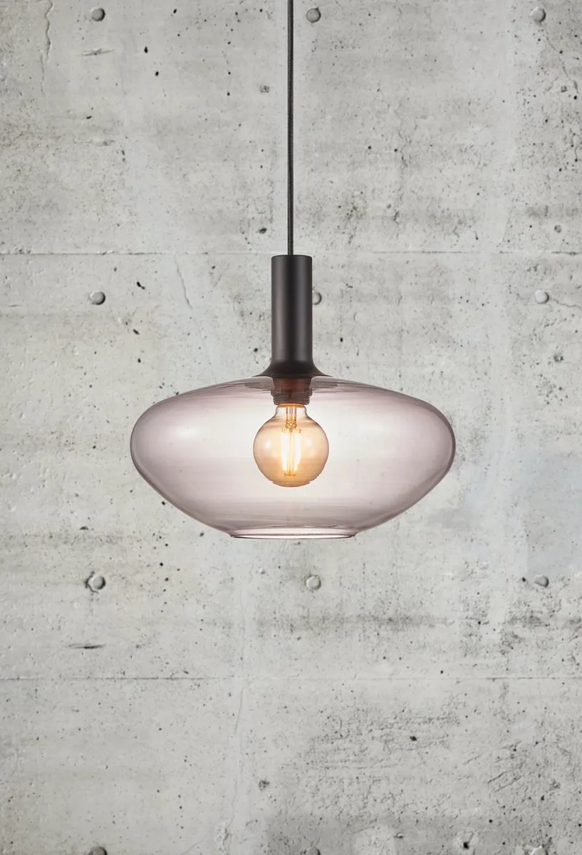 Nordlux Alton 35 Hanglamp - Zwart - Ø35cm