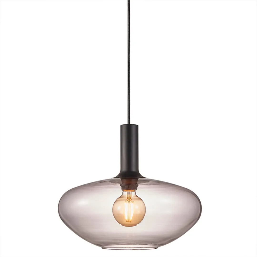 Nordlux Alton 35 Hanglamp - Zwart - Ø35cm