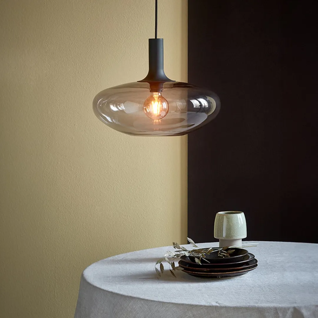 Nordlux Alton 35 Hanglamp - Zwart - Ø35cm