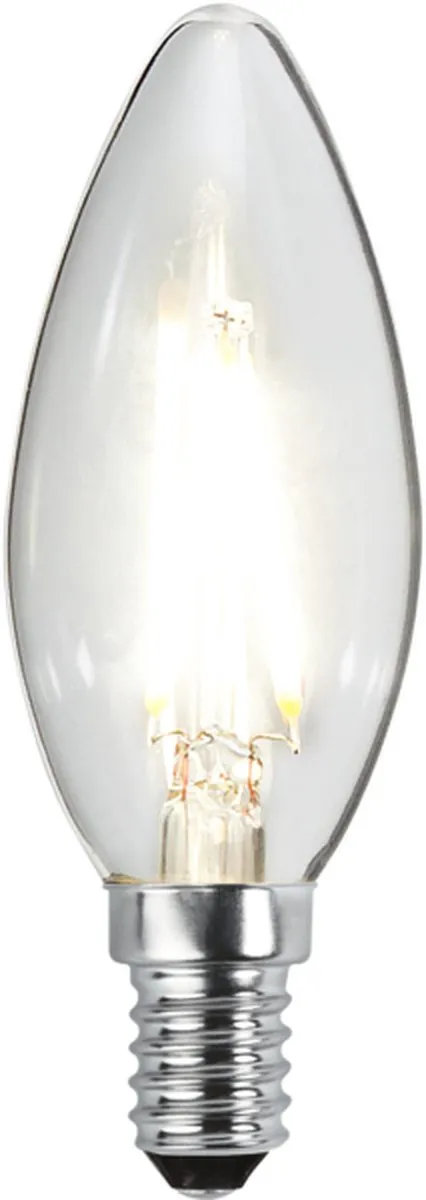 Star Trading Kaarslamp E14 2.3W Koel Wit - Helder